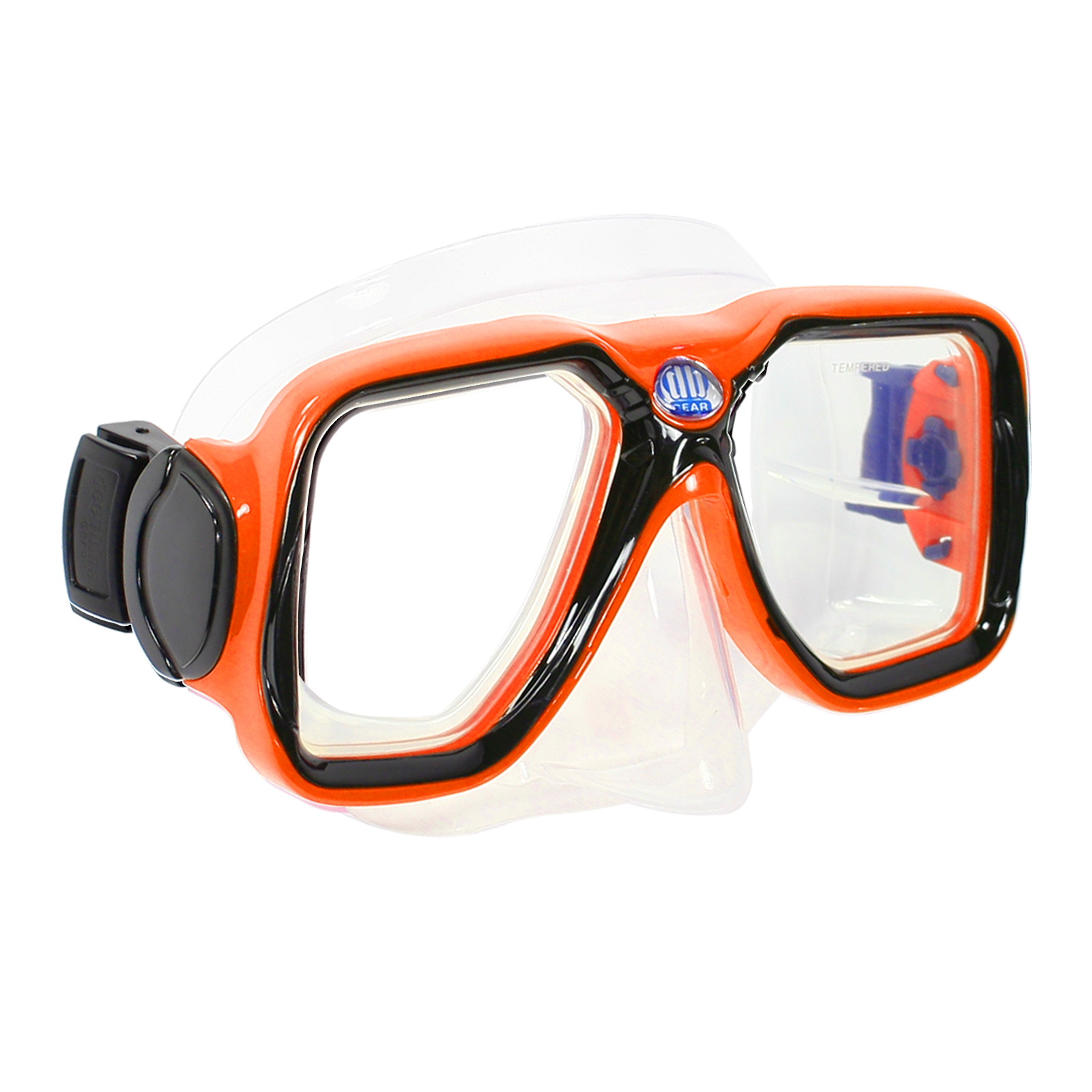 Deep Blue Gear Maui Diving Mask and Semi-Dry Snorkel Set 
